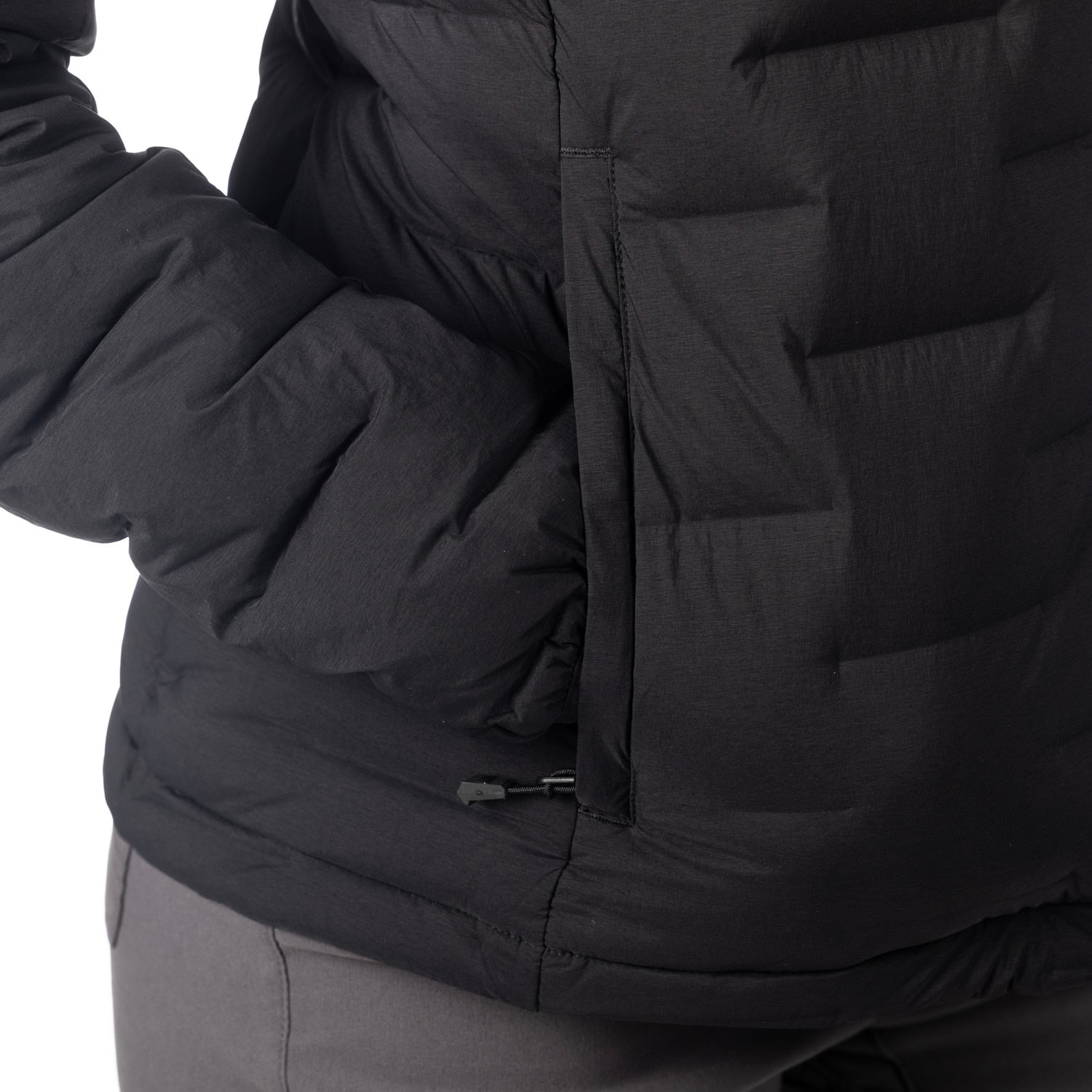 Luna Stretch Down Hooded Jacket