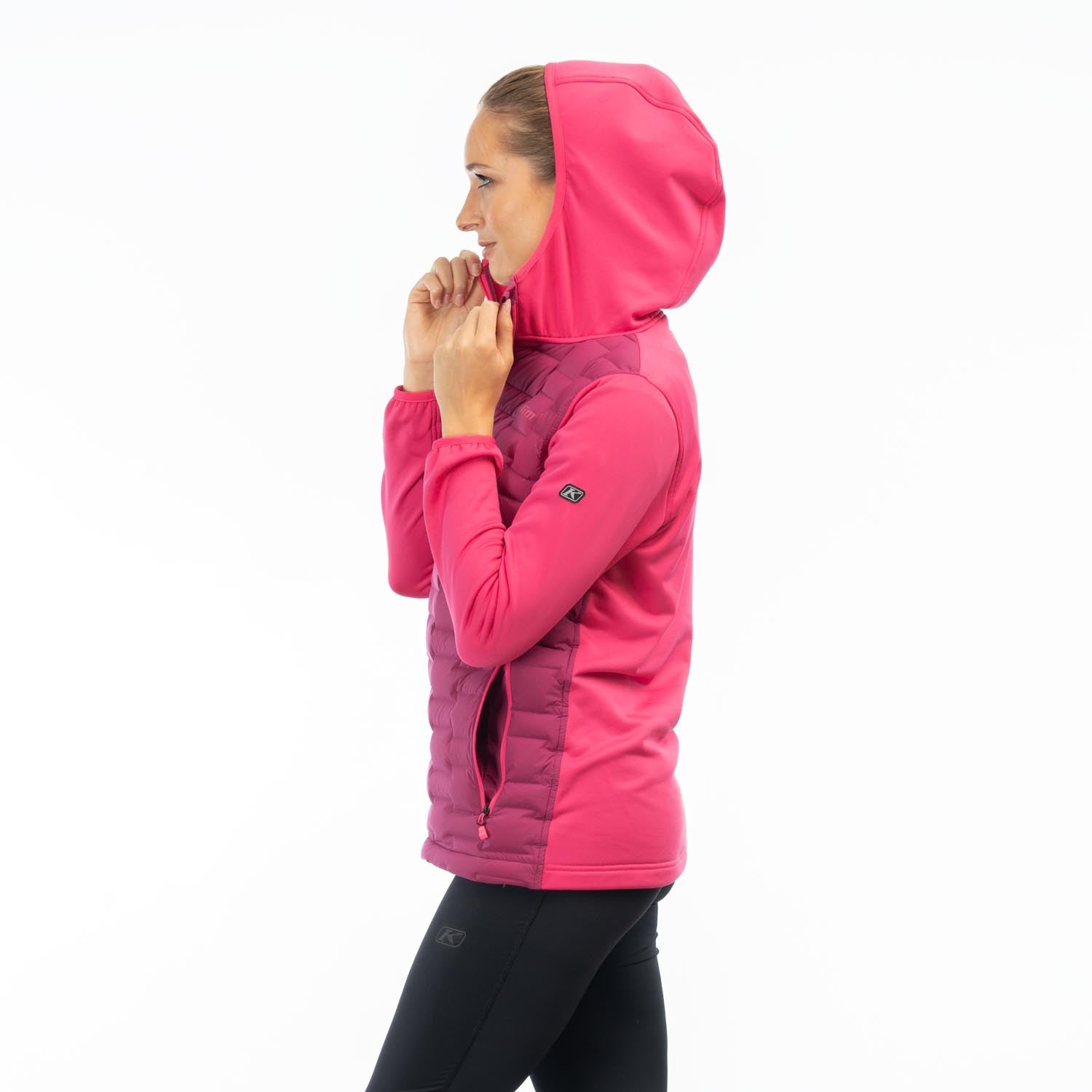 Luna Stretch Down Hybrid Hoodie
