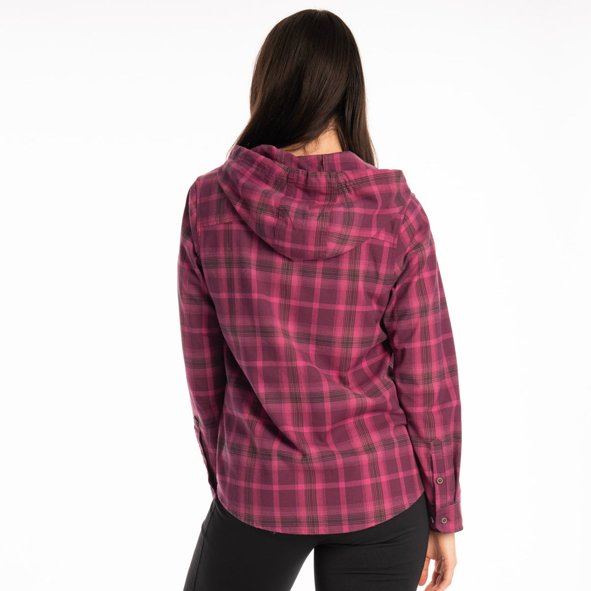 Ginny Mountain Midweight Stretch Flannel Hoodie