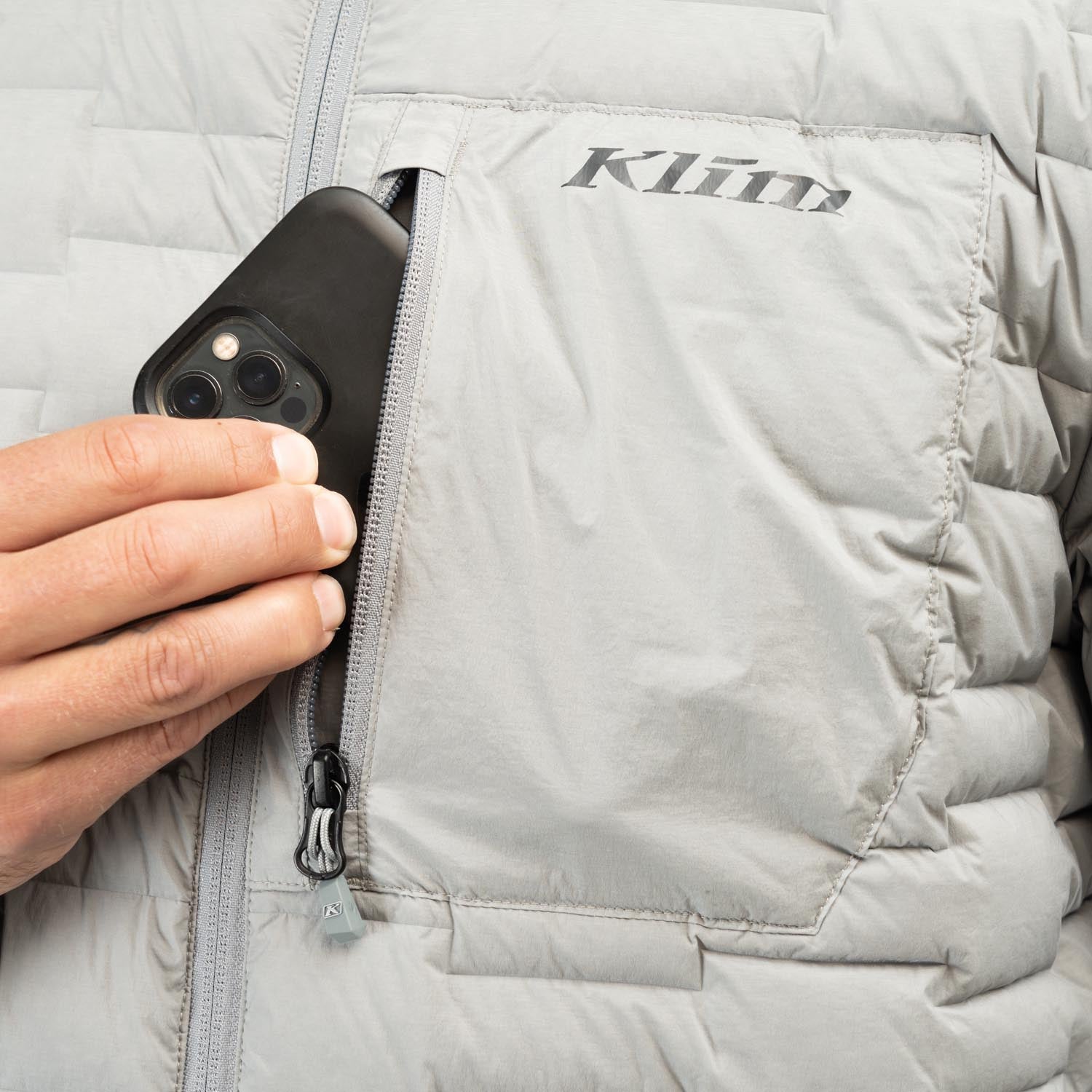 Boulder Stretch Down Hooded Jacket