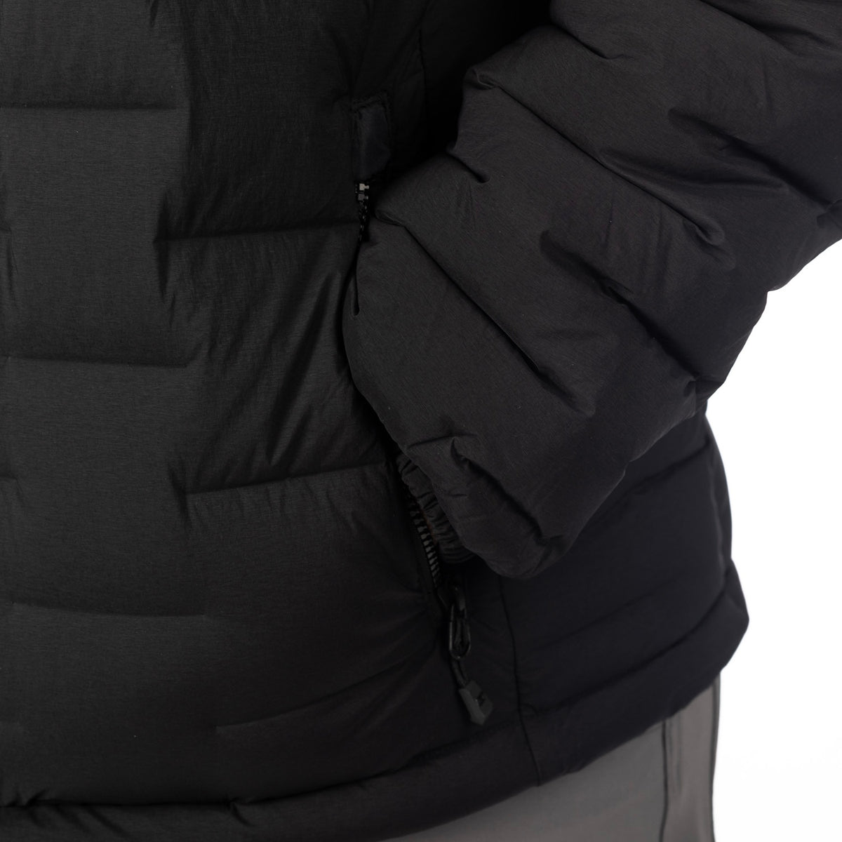 Boulder Stretch Down Hooded Jacket
