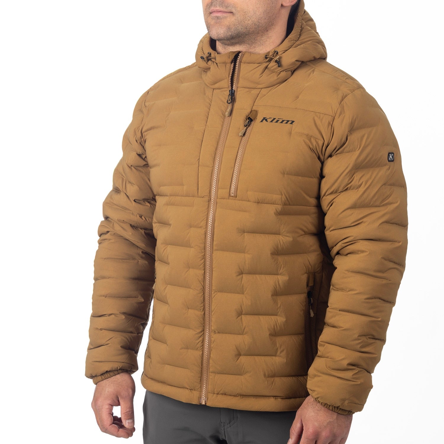 Boulder Stretch Down Hooded Jacket