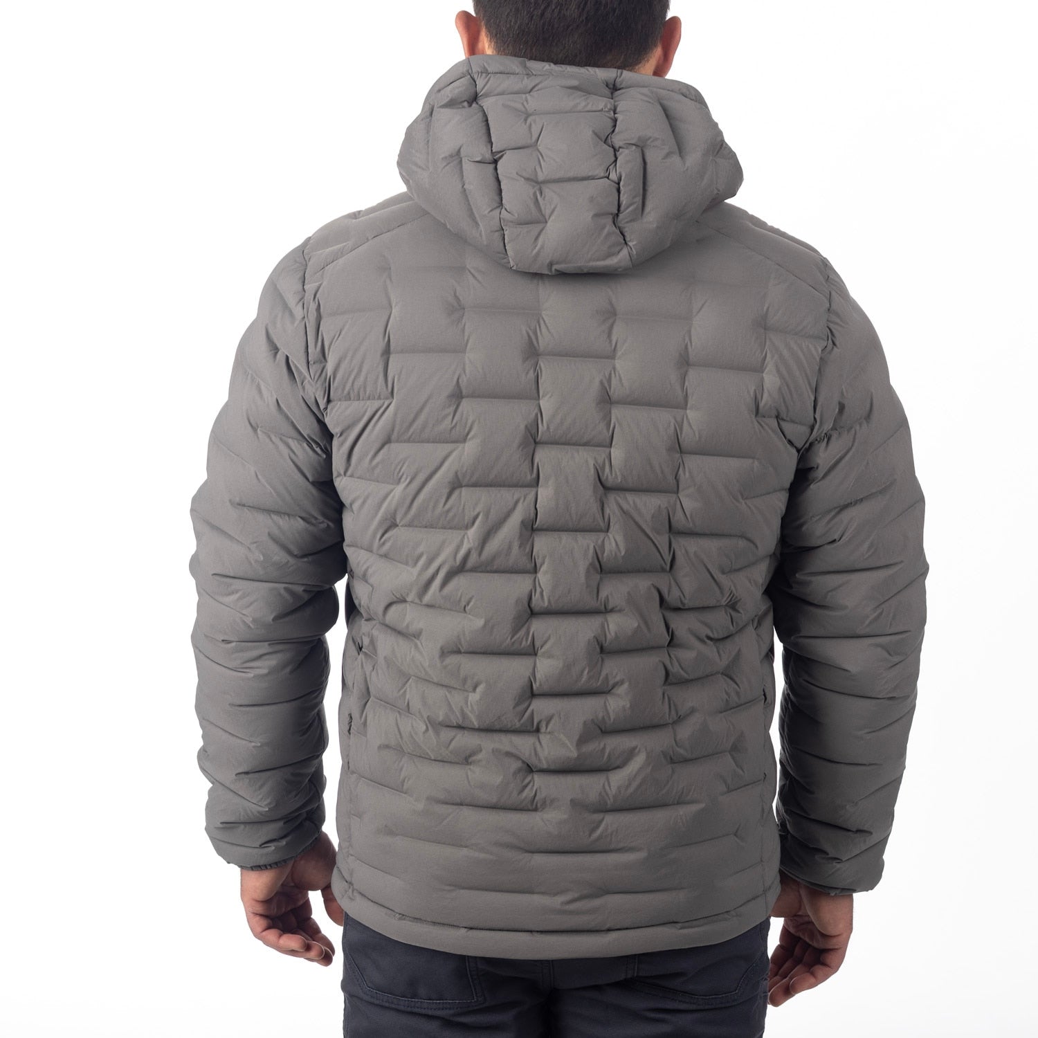 Boulder Stretch Down Hooded Jacket