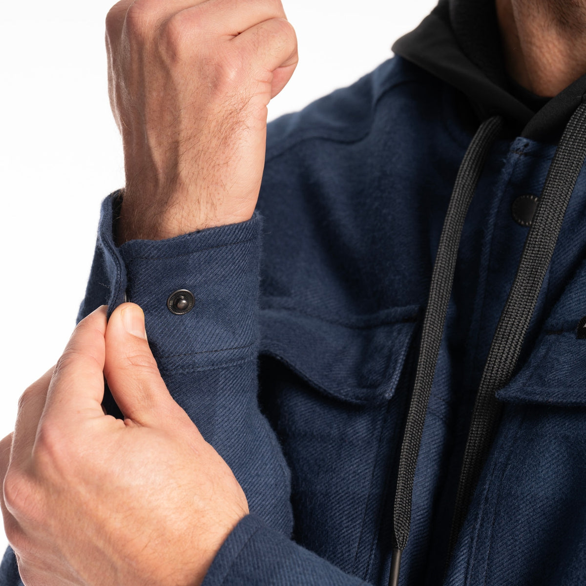 Targhee Fleece Lined Hooded Jacket