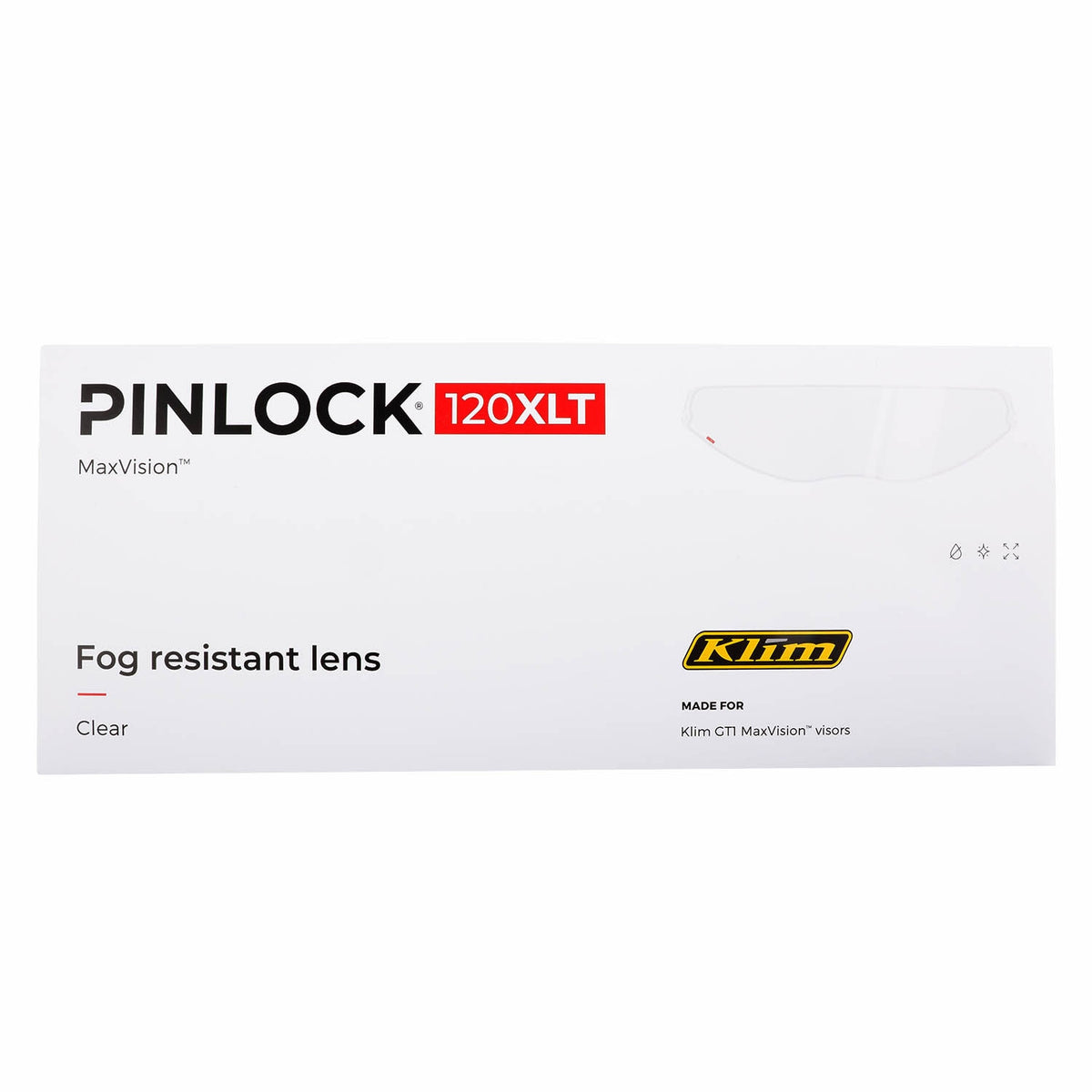 GT1 Pinlock Lens 120 XLT