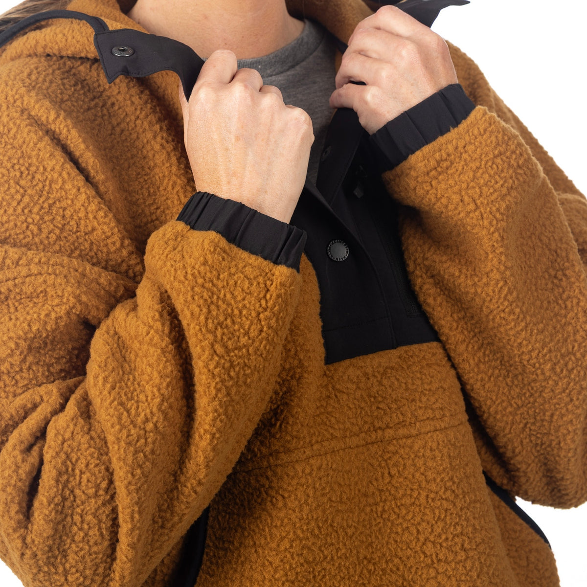 Sira High Pile Fleece Hoodie
