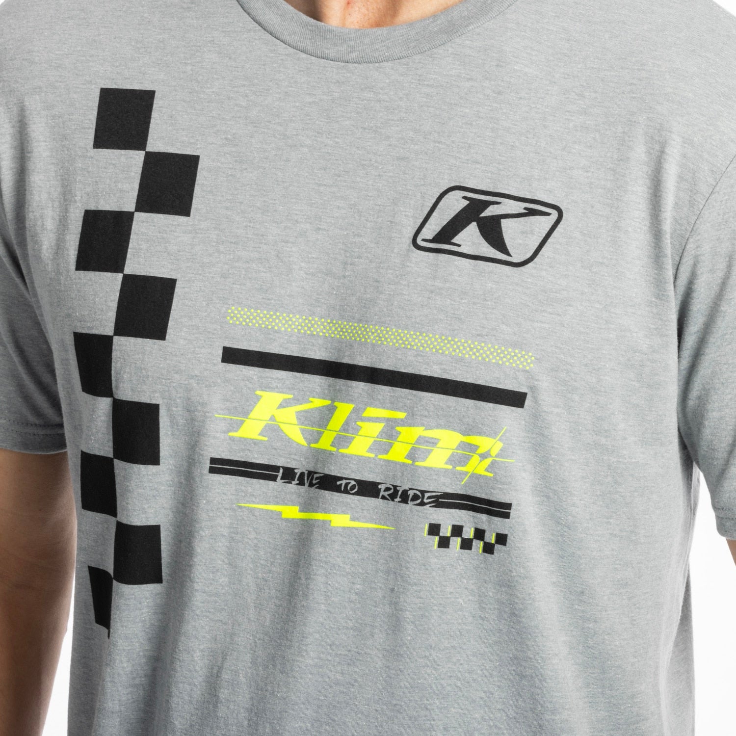 Checkered Flag Tri-blend Tee