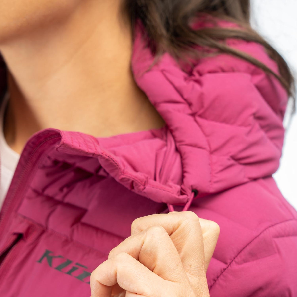 Luna Stretch Down Hooded Jacket