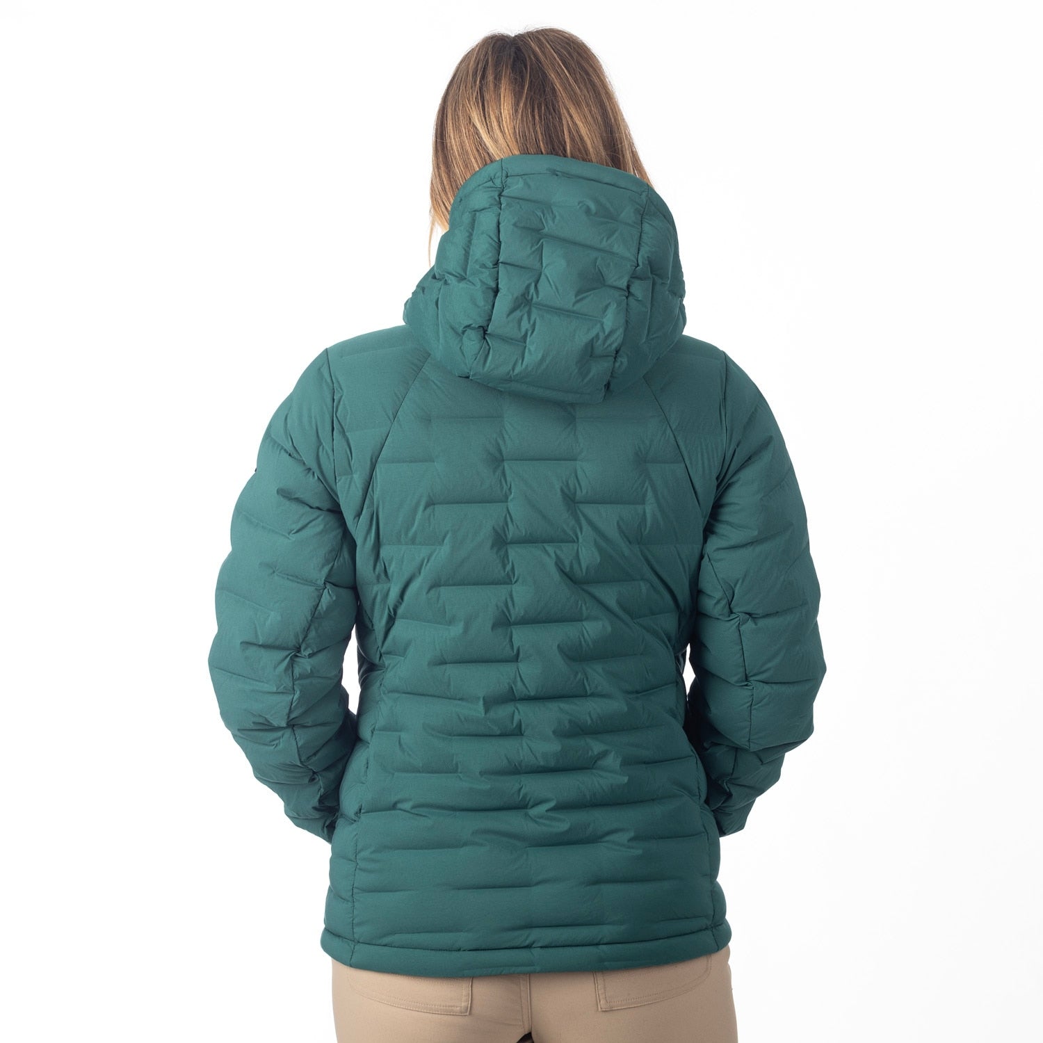Luna Stretch Down Hooded Jacket
