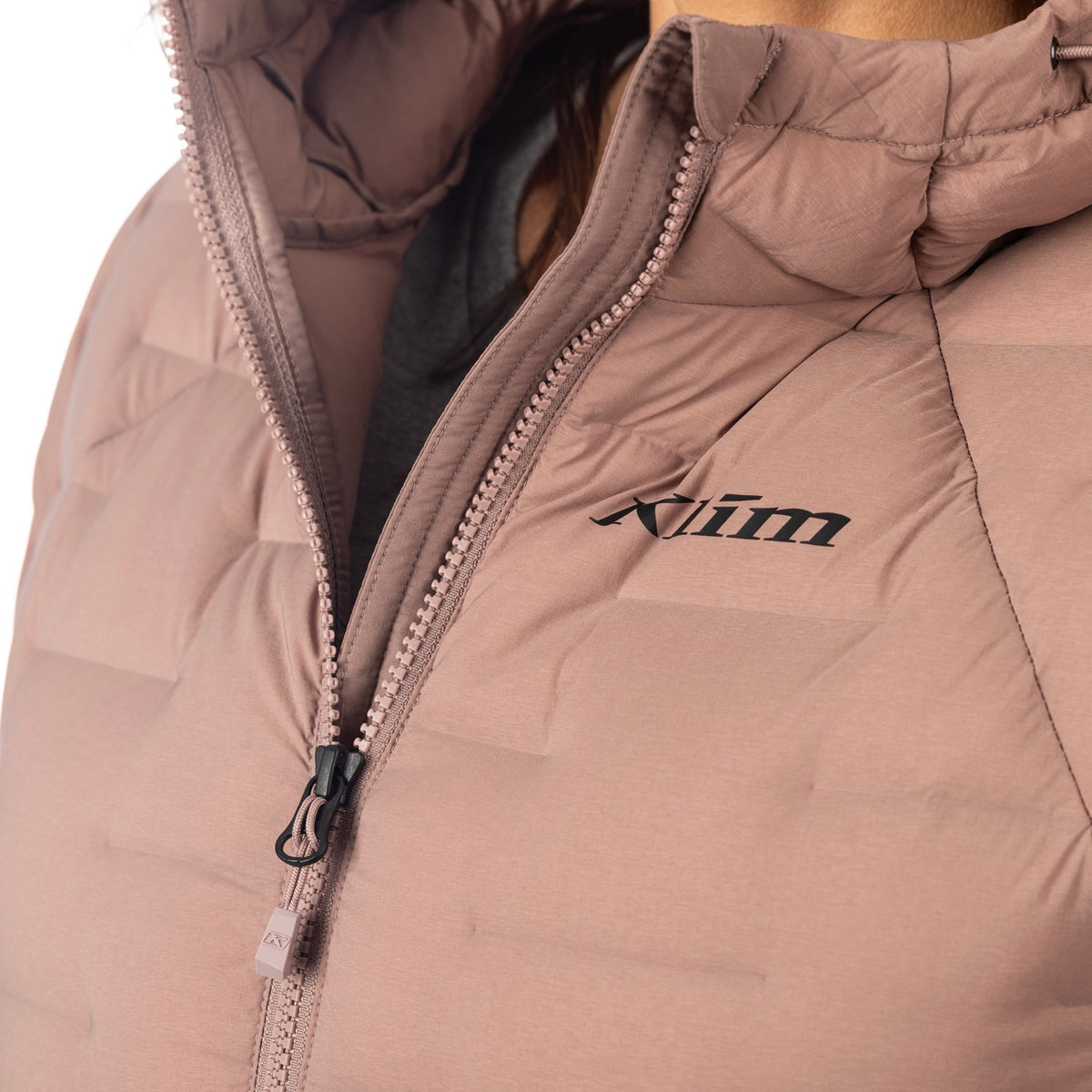 Luna Stretch Down Hooded Jacket