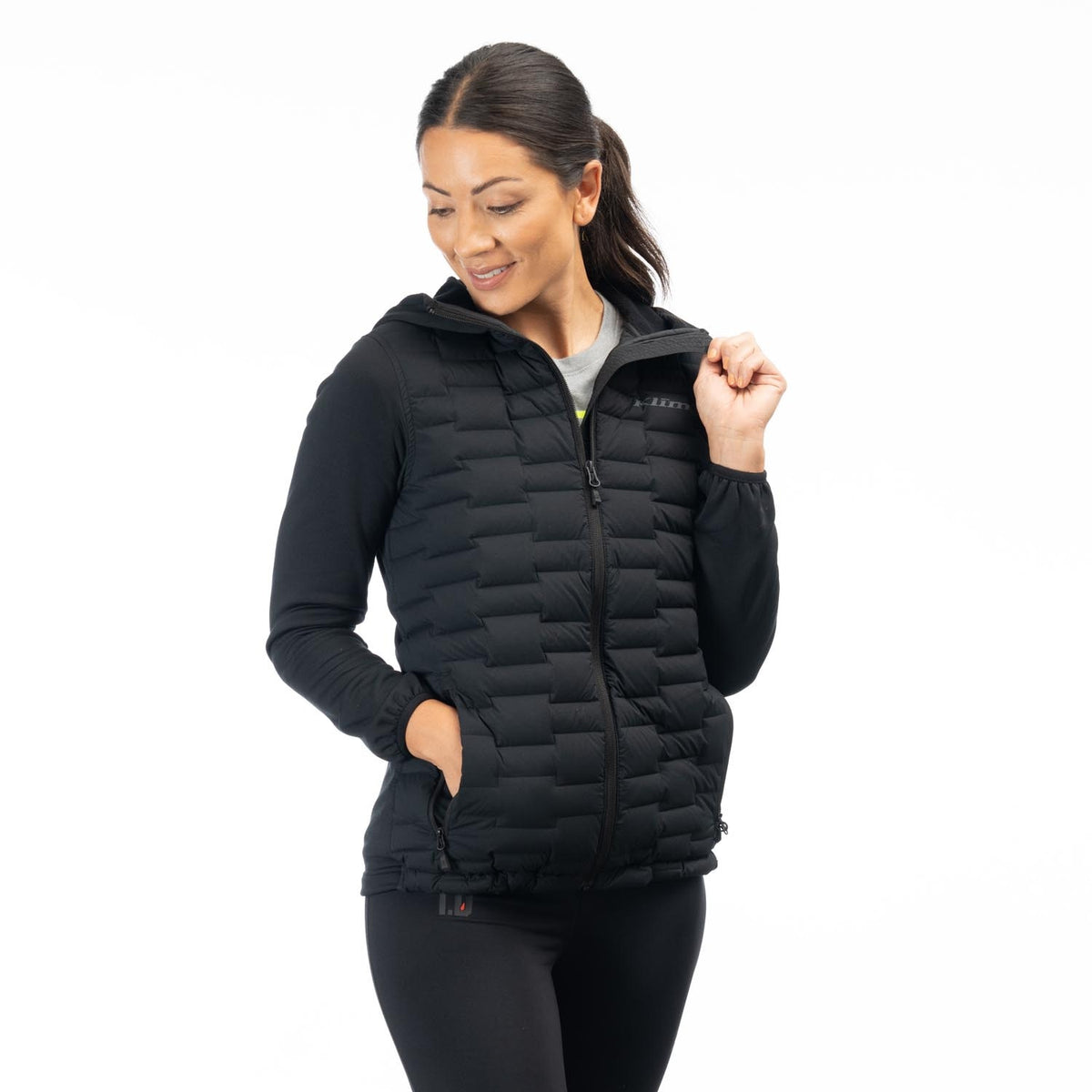 Luna Stretch Down Hybrid Hoodie