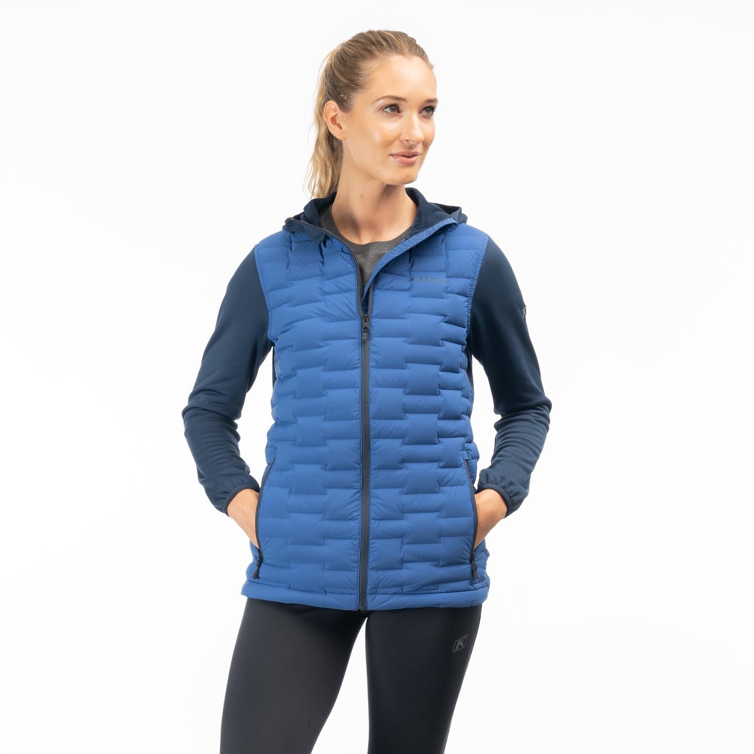 Luna Stretch Down Hybrid Hoodie