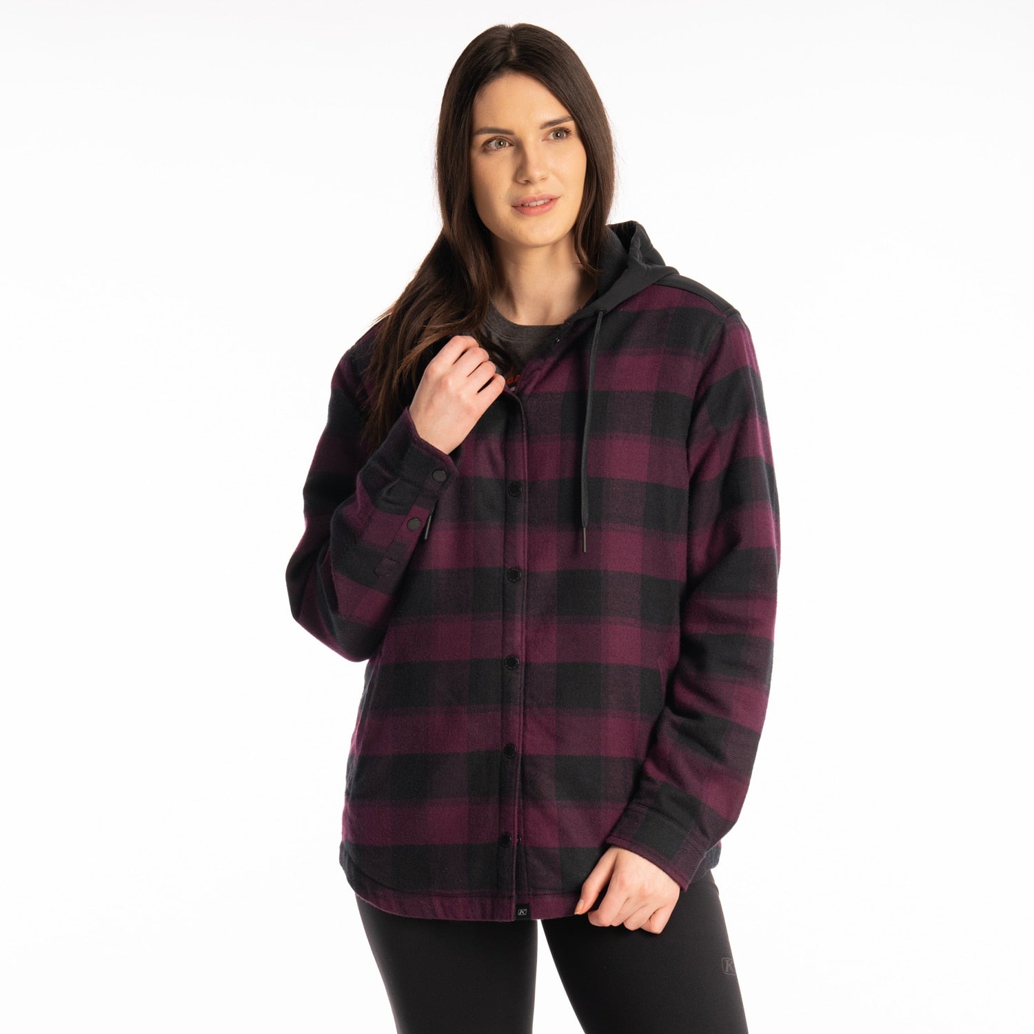Big Sky Fleece Lined Flannel Hoodie