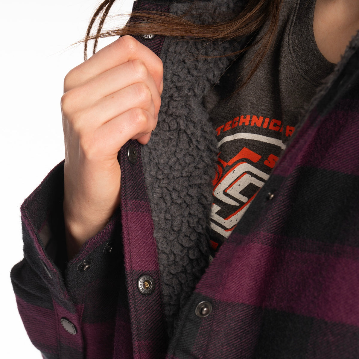 Big Sky Fleece Lined Flannel Hoodie