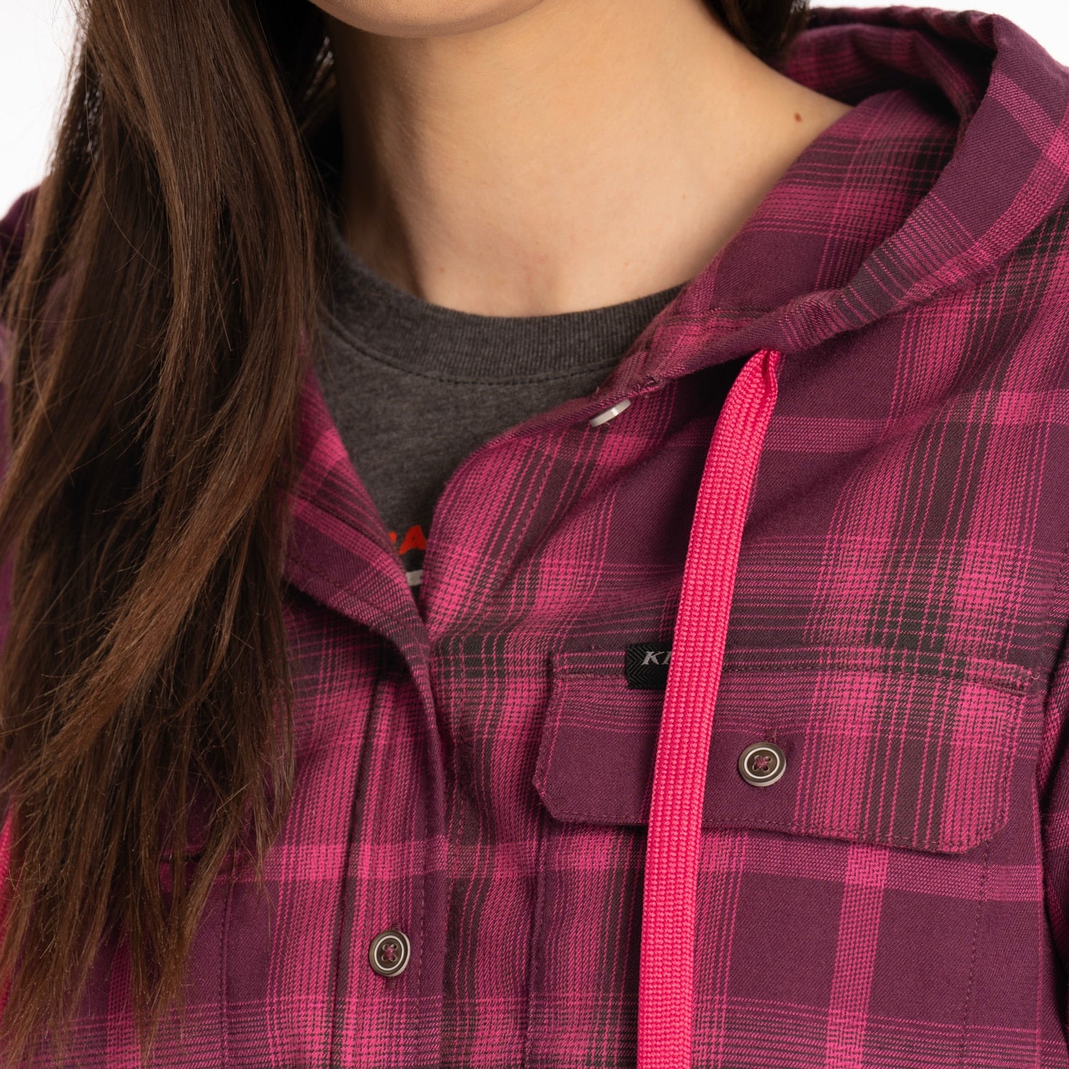 Ginny Mountain Midweight Stretch Flannel Hoodie