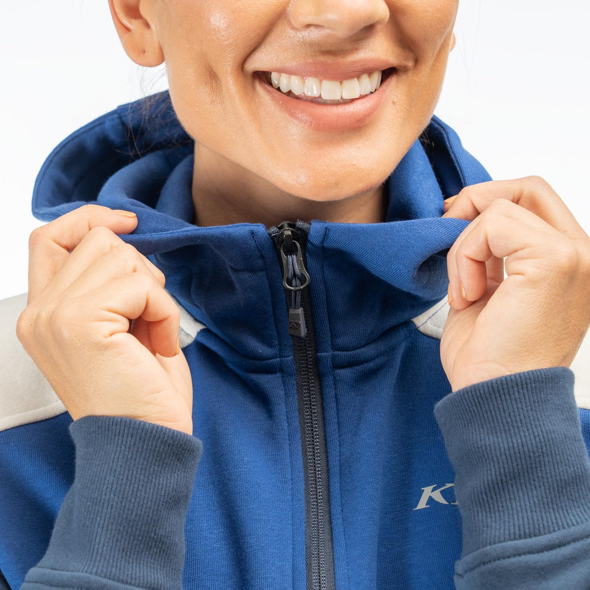Huntley Pullover 1/4 Zip Crop Hoodie