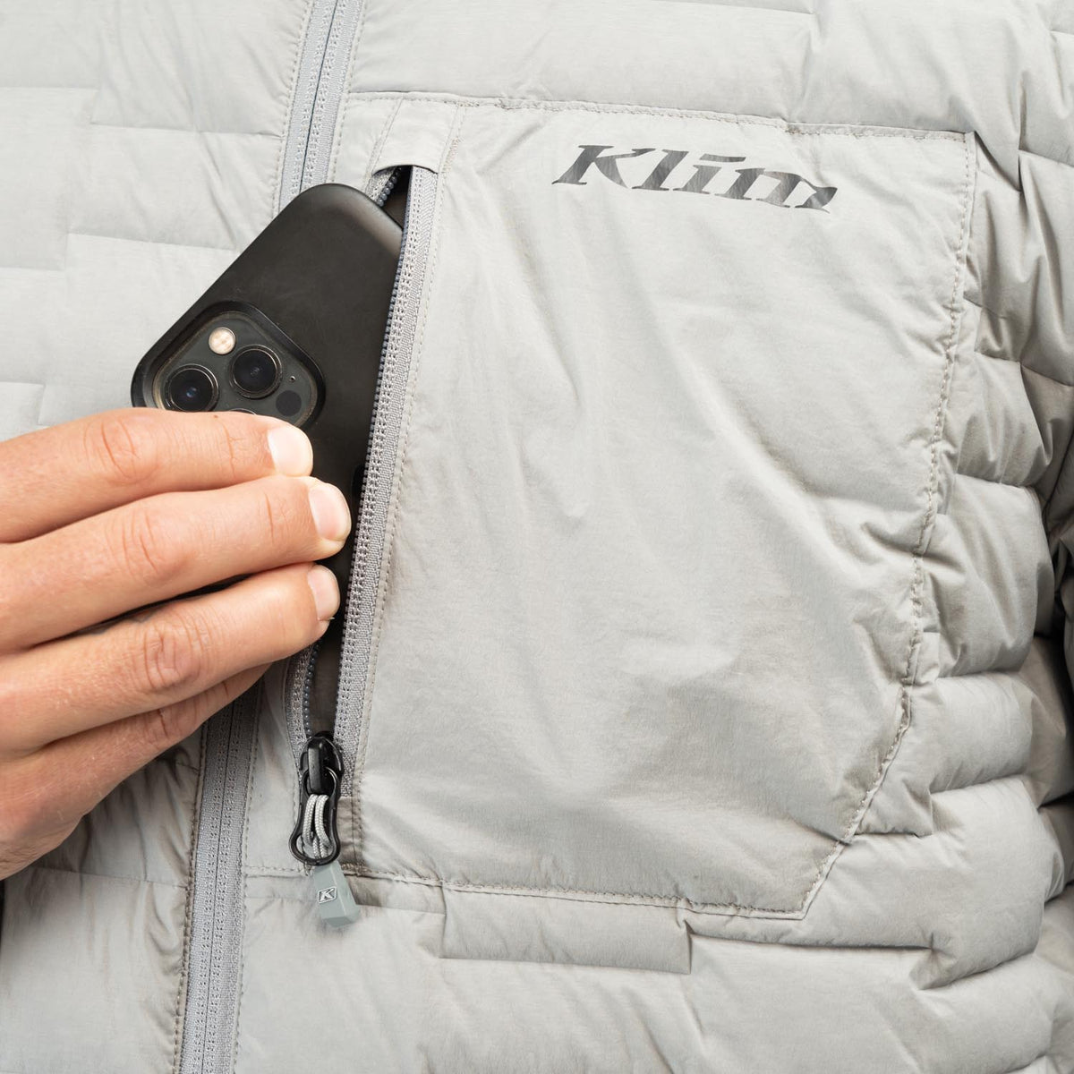 Boulder Stretch Down Hooded Jacket