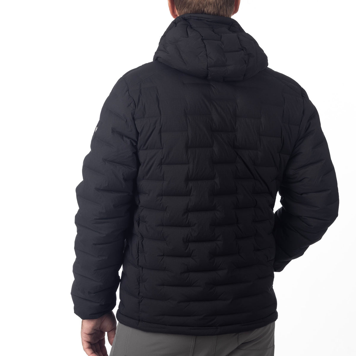 Boulder Stretch Down Hooded Jacket