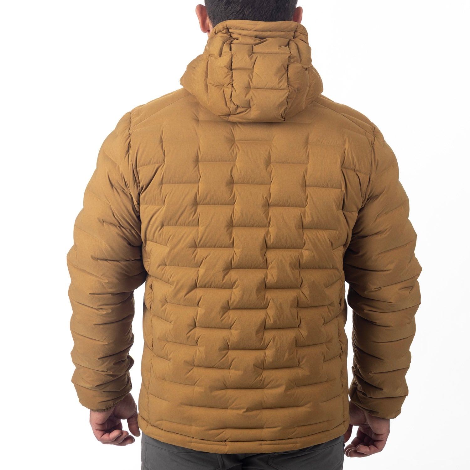 Boulder Stretch Down Hooded Jacket