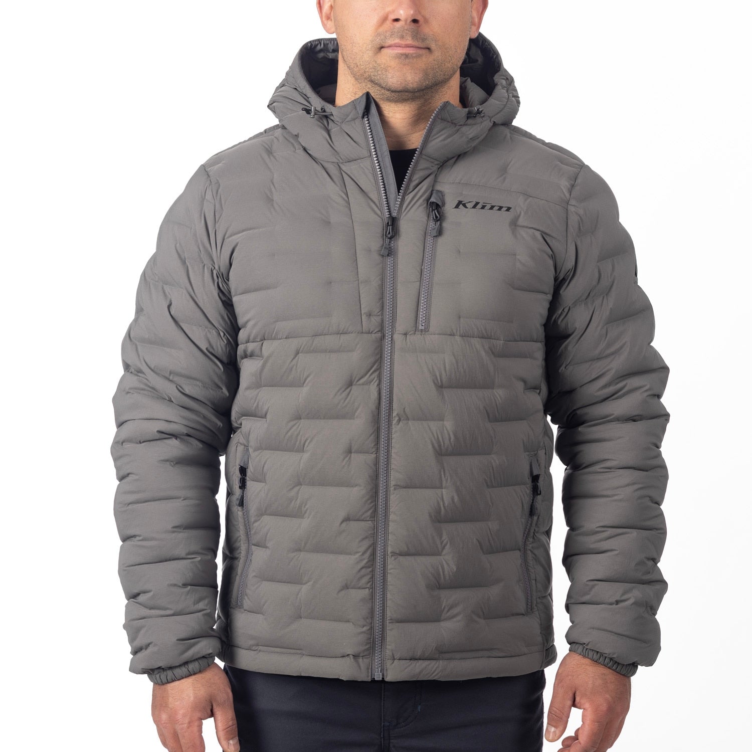 Boulder Stretch Down Hooded Jacket