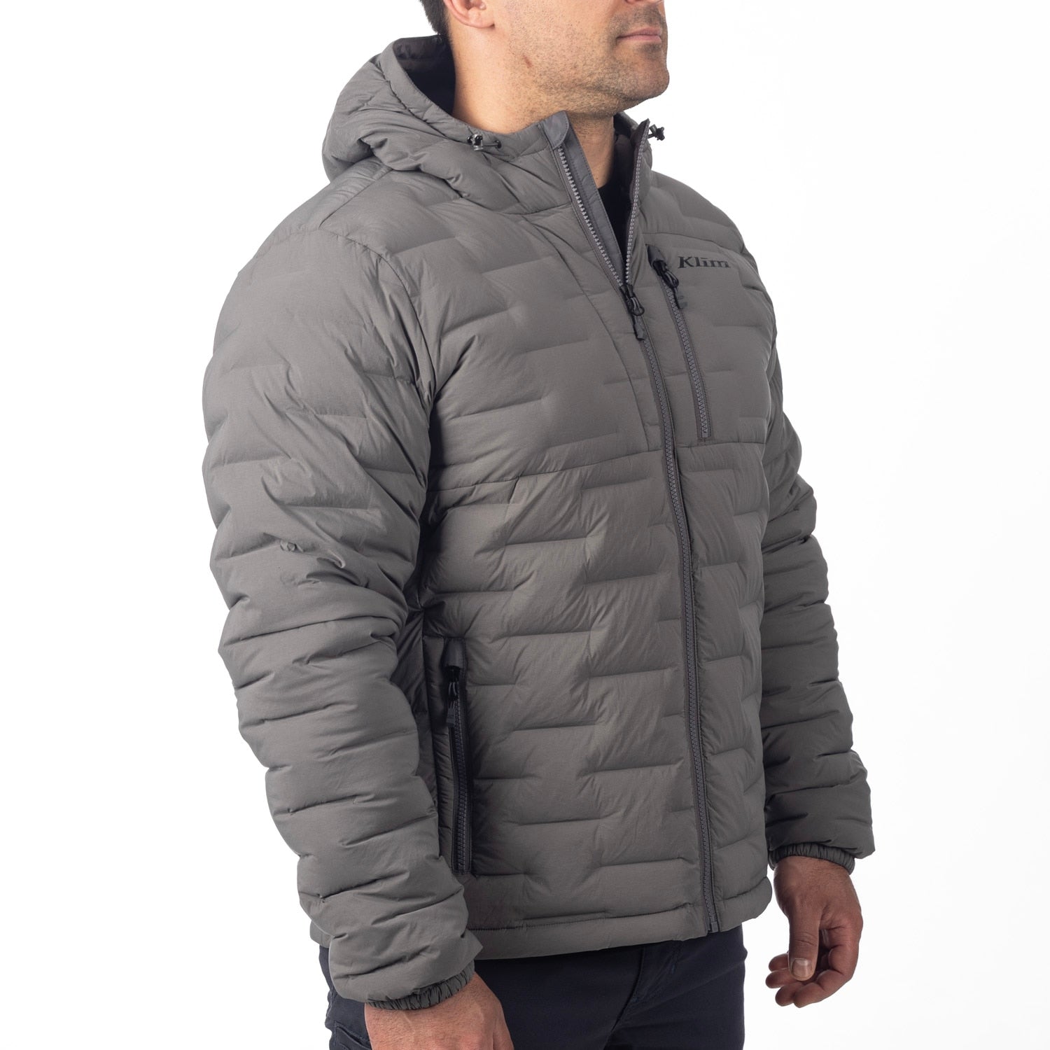 Boulder Stretch Down Hooded Jacket