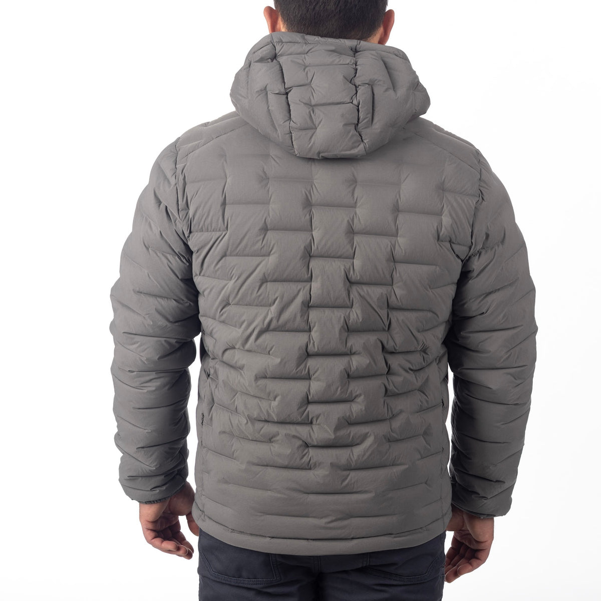 Boulder Stretch Down Hooded Jacket