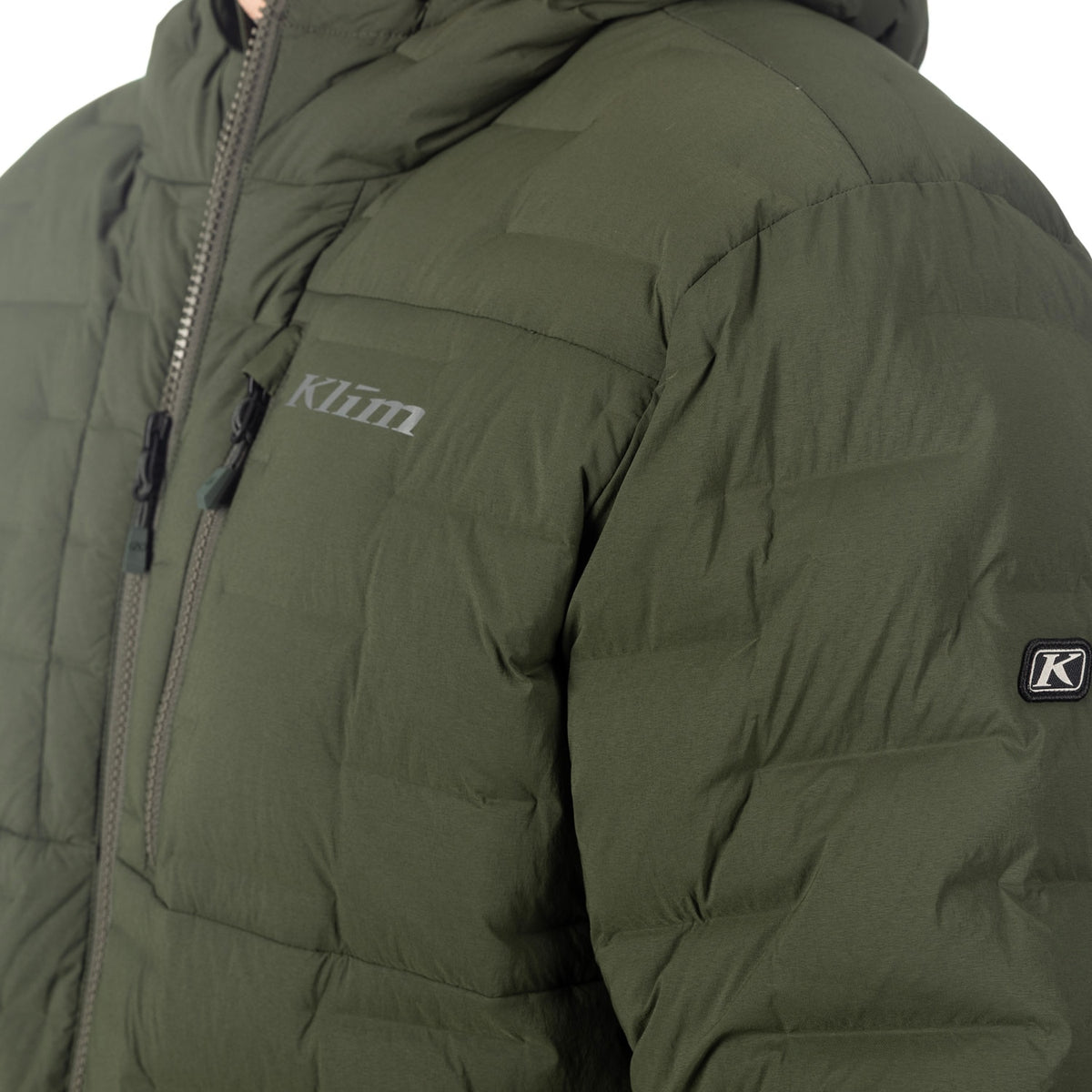 Boulder Stretch Down Hooded Jacket