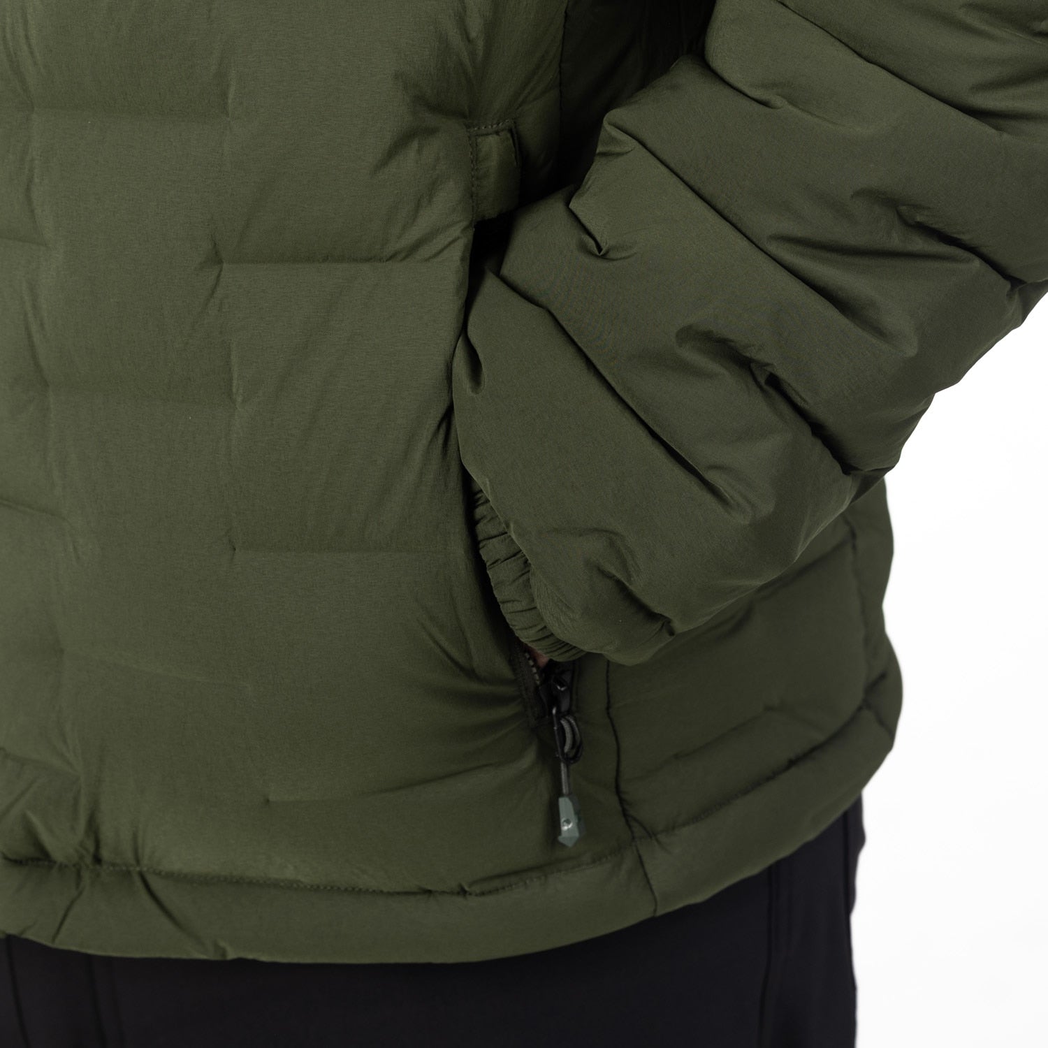 Boulder Stretch Down Hooded Jacket