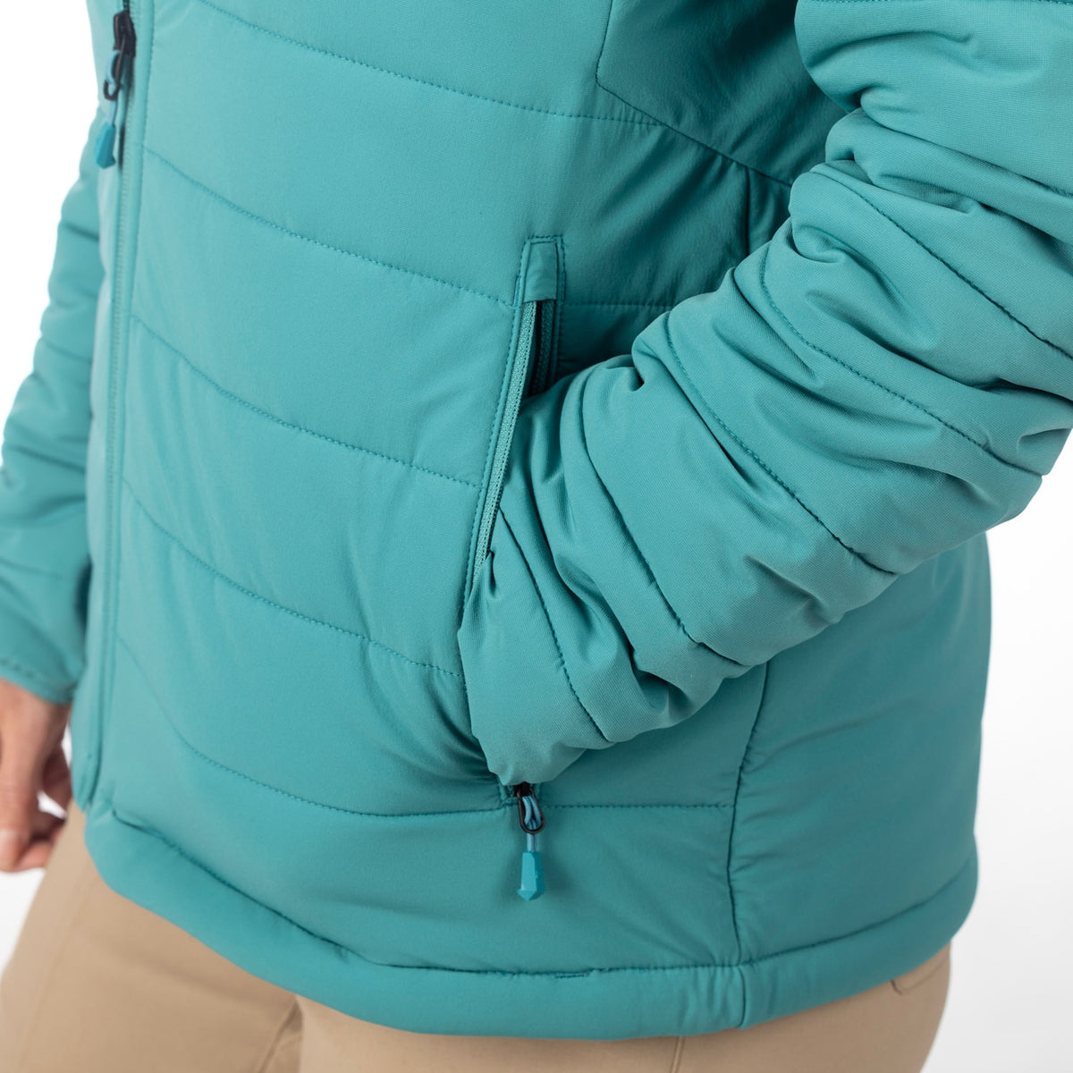 Waverly Stretch Insulated Hooded Jacket