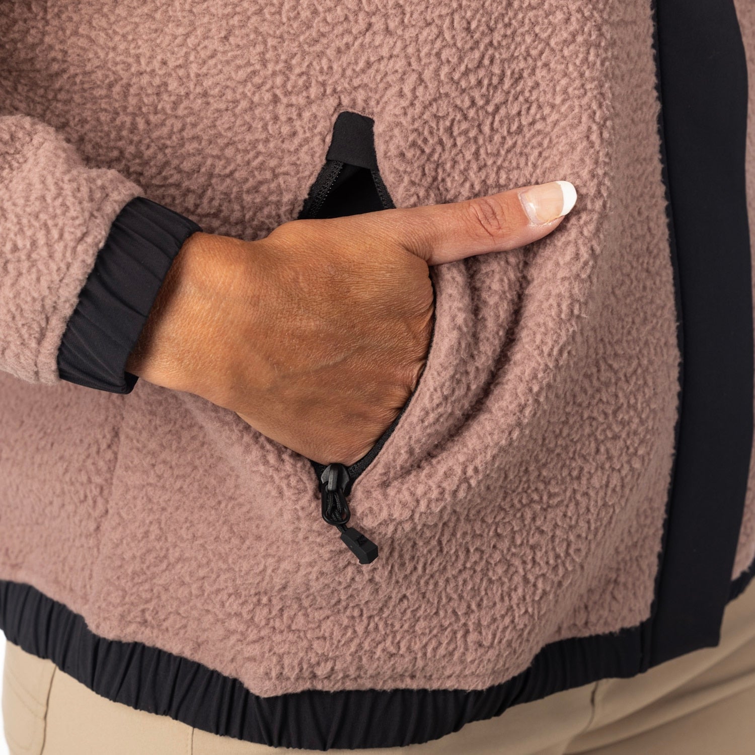 Sira High Pile Fleece Jacket
