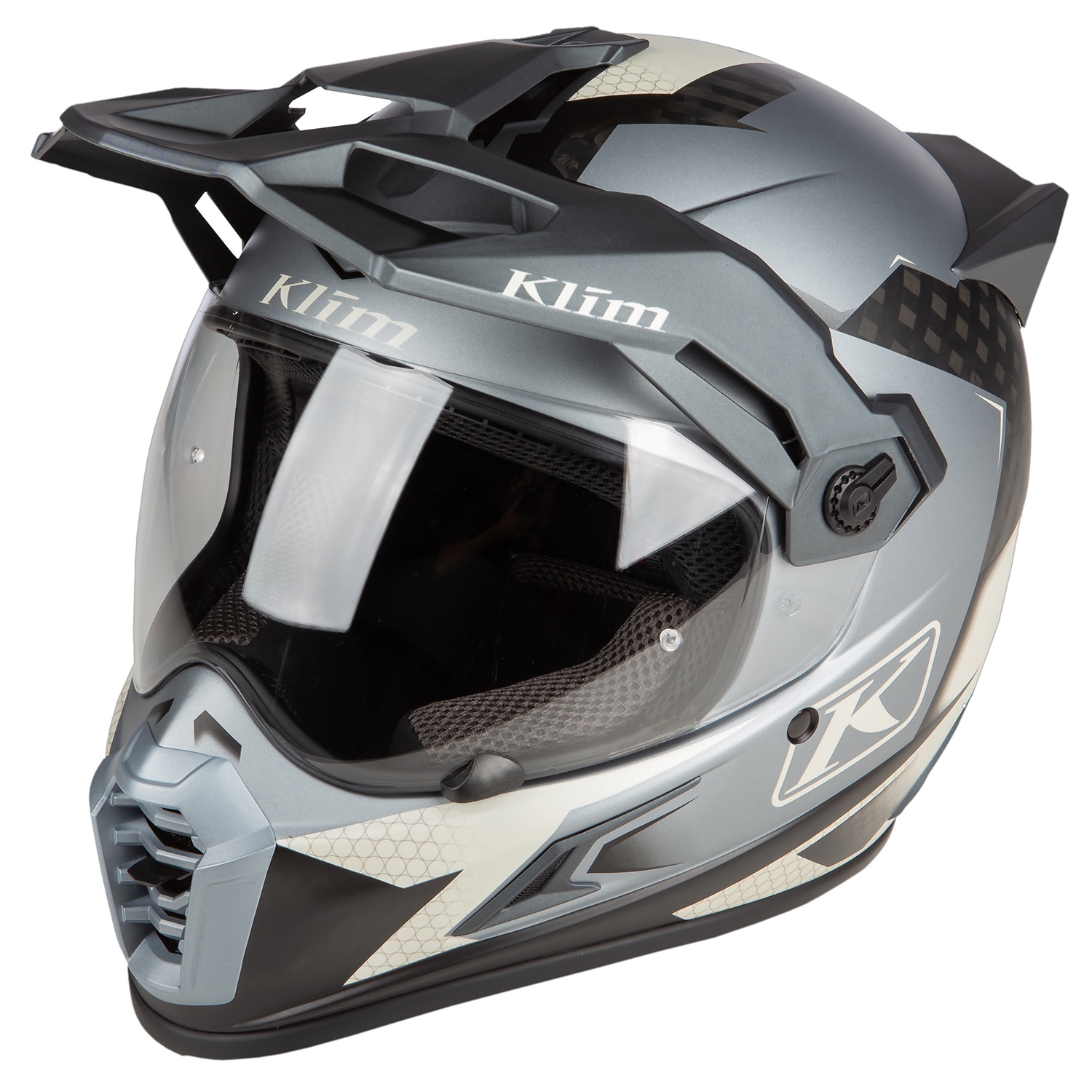 8 1 2 inch round motorcycle helmet GDM DK-140 Full Face Motorcycle Helmet Gloss White Small / Gloss White / Tinted & Clear