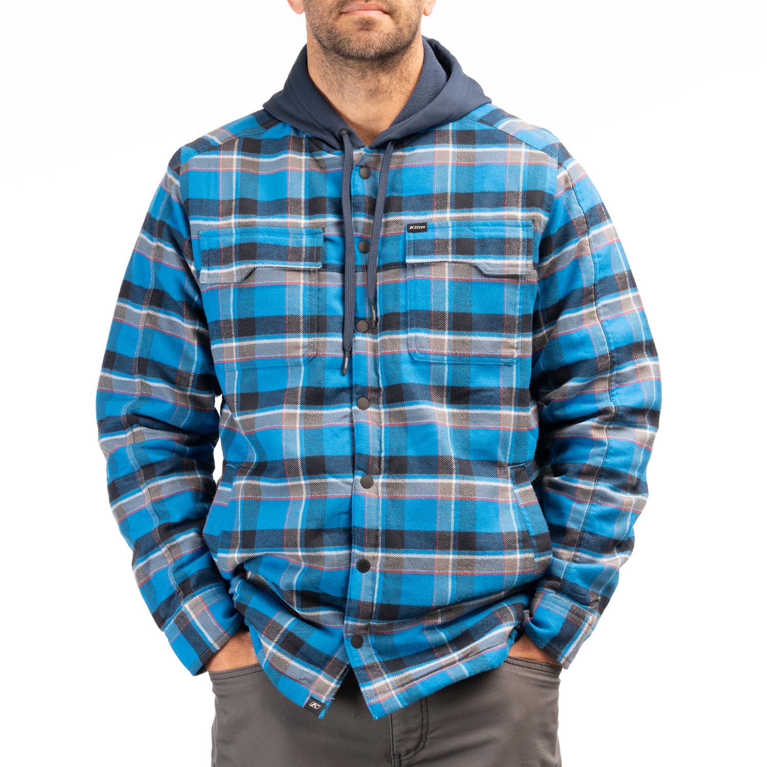 Targhee Fleece Lined Flannel Hoodie - Men's Insulated Top