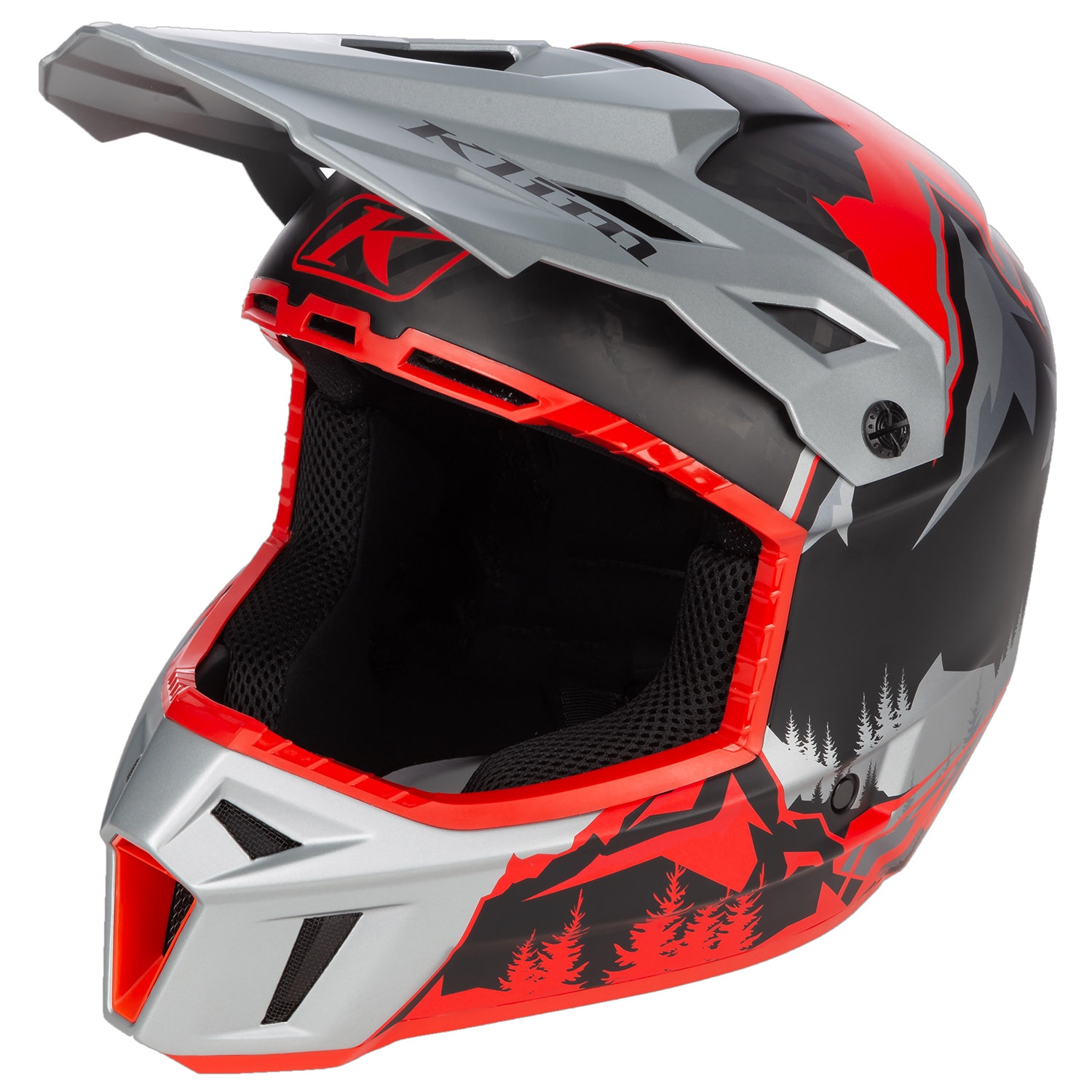 F3 Carbon Helmet ECE KLIM Snowmobile Helmet