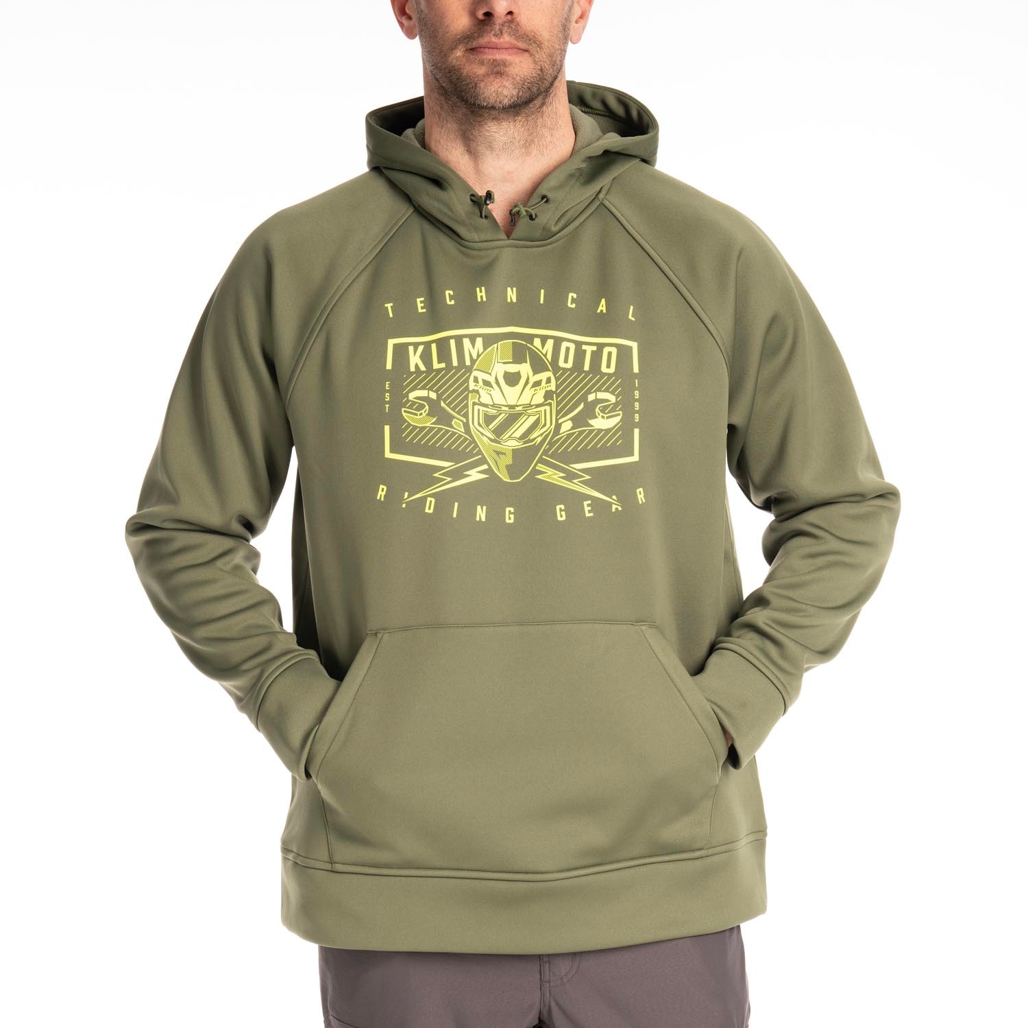 Petrol Pullover Hoodie KLIM Men's Lifestyle