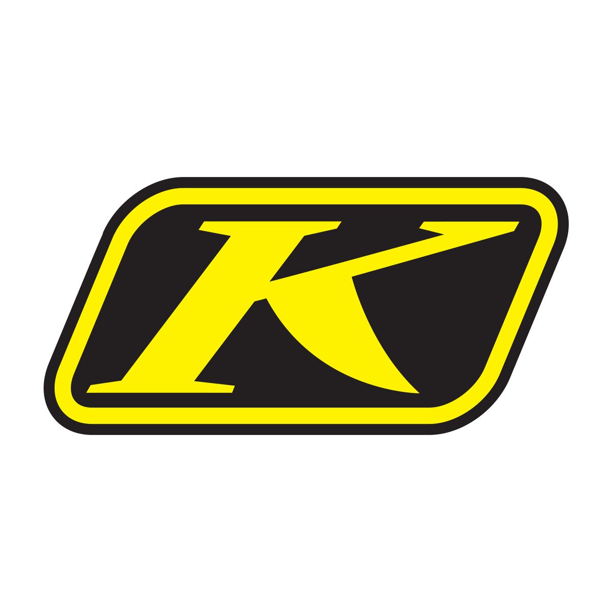 K Decal 8"X4"